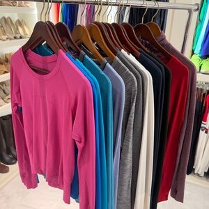 15 Lululemon Dri Fit Running Shirts Long Sleeve Bundle